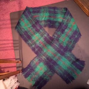 Vintage 1960s Glen Cree Mohair Scarf